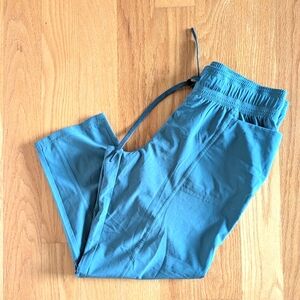 Prana Capri Drawstring Green Pants Size S